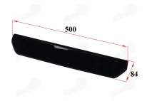 Plastikinė stogo apdaila MS03ROF su stogu Plastikinė stogo apdaila MS03ROF su stogu