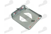 Plastikinės apdailos galinės dešinės pusės laikiklis atv keturračio motociklo tinka EGL MOTOR THE125