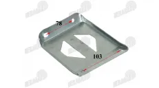 Plastikinės apdailos kairės dešinės pusės laikiklis atv keturračio motociklo tinka EGL MOTOR THE125