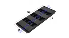 Plastic battery holder for electric scooter SKYHAWK