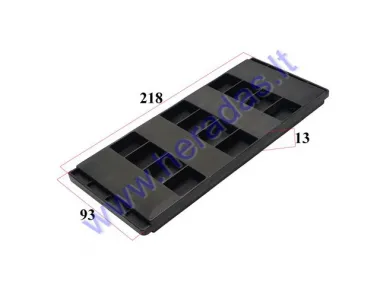 Plastic battery holder for electric scooter SKYHAWK