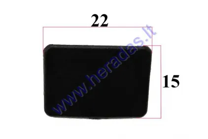 Plastikinis dangtelis USB elektrinio motorolerio AIRO nuo 2021.10