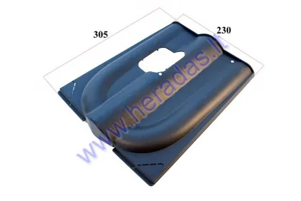 Plastic under-frame lower for electric scooter, suitable for AIRO