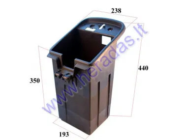 Plastmasė po sėdyne elektrinio motorolerio   tinka AIRO ličio jonų