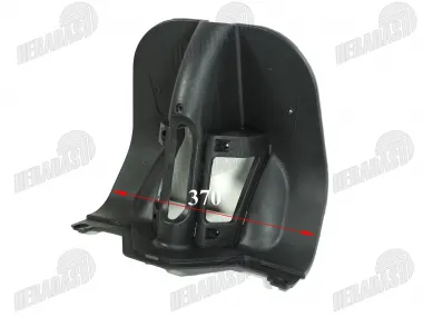 Plastmasė po vairu prie kojų elektrinio motorolerio triračio tinka PRAKTIK1 EKO