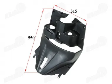 Plastmasė po vairu viršutinė, daiktadėžė motorolerio, skuterio tinka FLASH50