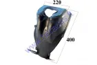 Plastic to the front wheel fender for an electric scooter is suitable EPICO XZY