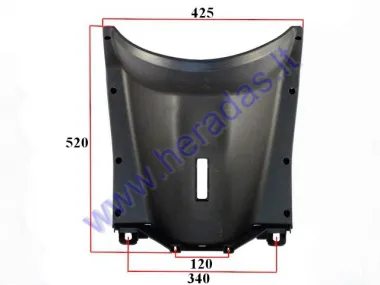 Front plastic cover (by the legs) for electric trike scooter MS01 MS03