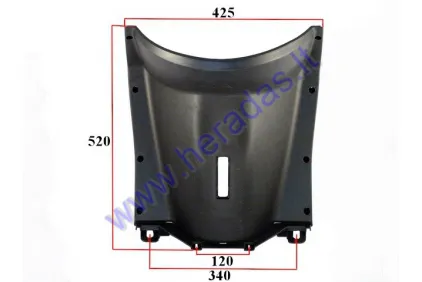 Front plastic cover (by the legs) for electric trike scooter MS01 MS03