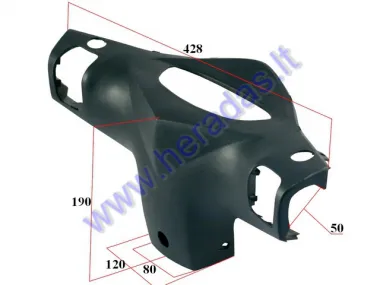 Plastic dashboard cover for electric scooter MS04