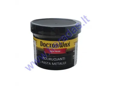 Poliravimo pasta  metalams DOCTOR WAX 150 ml.