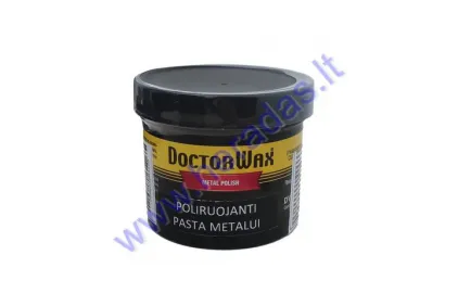 Poliravimo pasta  metalams DOCTOR WAX 150 ml.