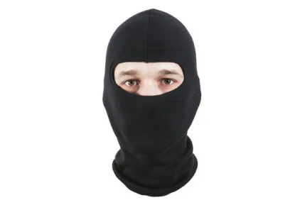Under helmet hood mask (riding headgear balaclava) Panoramic type