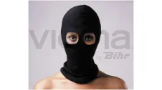 Under helmet hood mask (riding headgear balaclava) 2 hole (owl) type