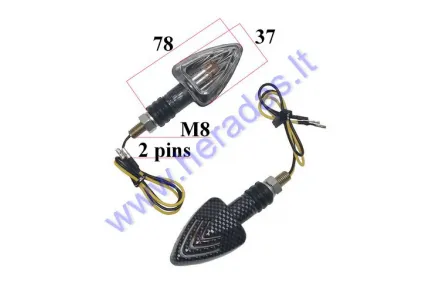 Turn signal light 2pc set