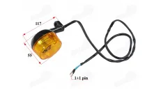 Rear turn signal light for motorcycle, moped E mark fits CHAMP MONTANA