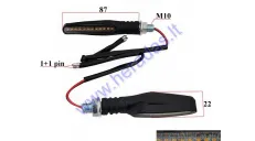 TURN LIGHTS FOR MOTORCYCLE E MARKING LED 2 pcs L87 M10