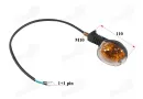 Front turn signal light for motorcycle, moped fits CHAMP DELTA