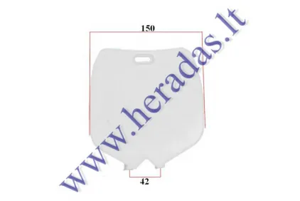 Plastic cover front DELTA 50cc