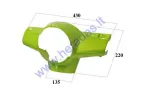 Plastic headlight-dashboard front cover for electric trike scooter MS031 MS041