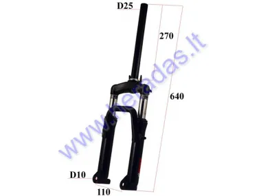 Front fork for moped Rocky