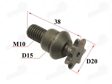 Front sprocket for motorcycle, scooter to the clutch 7 teeth T8F Mini Bike, Mini Pokcet, Mini Quad ATV, Mini Cross, Mini Speeder