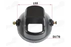 Headlight housing for motorcycle, moped fits CHAMP DELTA, CHAMP MONTANA