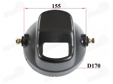 Headlight housing for motorcycle, moped fits CHAMP DELTA, CHAMP MONTANA