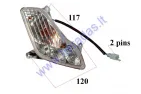 Priekinis apatinis dešinės pusės  žibintas  elektrinio keturračio, skuterio  XL4L COMFIMAX