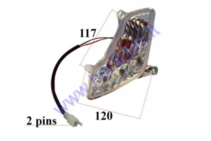 Front lower left side LIGHT for electric scooter XL4L COMFIMAX