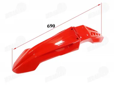 Priekinis sparnas motociklo tinka DB50PRO