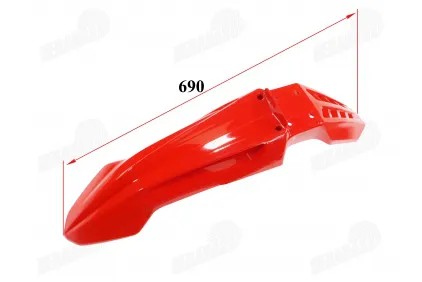 Priekinis sparnas motociklo tinka DB50PRO