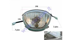 Front light for electric scooter  XL4L COMFIMAX