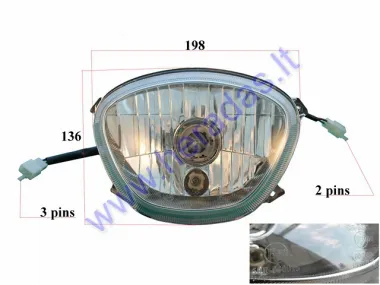 Front light for electric scooter  XL4L COMFIMAX