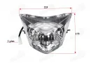Headlight for scooter fits RUBI50
