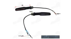 Front turn signal light set motorcycle DB50PRO E marking