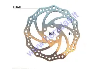 FRONT BRAKE DISC FOR SCOOTER, KICK SCOOTER, SUITABLE FOR MODELS PIXI, DUDU