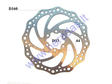 FRONT BRAKE DISC FOR SCOOTER, KICK SCOOTER, SUITABLE FOR MODELS PIXI, DUDU