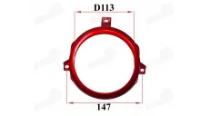 Dashboard plastic trim for electric tricycle MS03ROF with roof