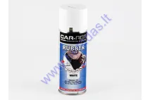 Rubber coating spray (rubber comp) white partial gloss 400ml