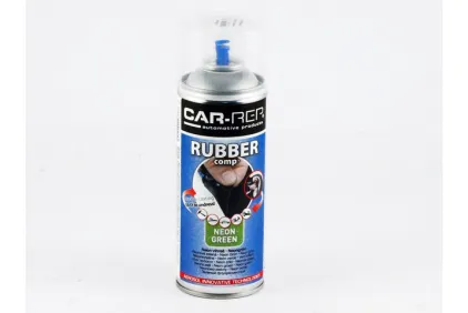 Rubber coating spray (rubber comp) neon green partial gloss 400ml