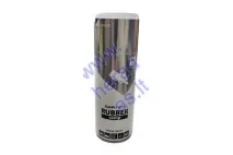 Rubber coating spray (rubber comp) silver high gloss 400ml