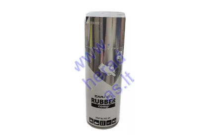 Rubber coating spray (rubber comp) silver high gloss 400ml