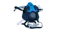 Half mask, respirator with valve without gas and combined filter. KST 985.1117