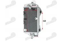 Radiatorius motociklo KAIRĖ PUSĖ NXT300