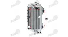 Radiatorius motociklo KAIRĖ PUSĖ NXT300
