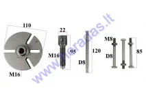 Raktas įrankis motociklo magnetui nuimti universalus M12-M16