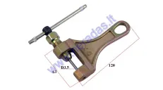 Motorcycle chain pin remover tool (link splitter breaker)