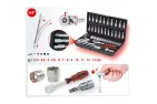 Socket set 917.0648 with LED mobile workshop hand lamp 150.4510 KS TOOLS