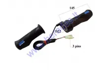Handle for accelerator electric bike 3 wires
